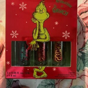 Revolution x The Grinch Liquid Eyeshadow Trio